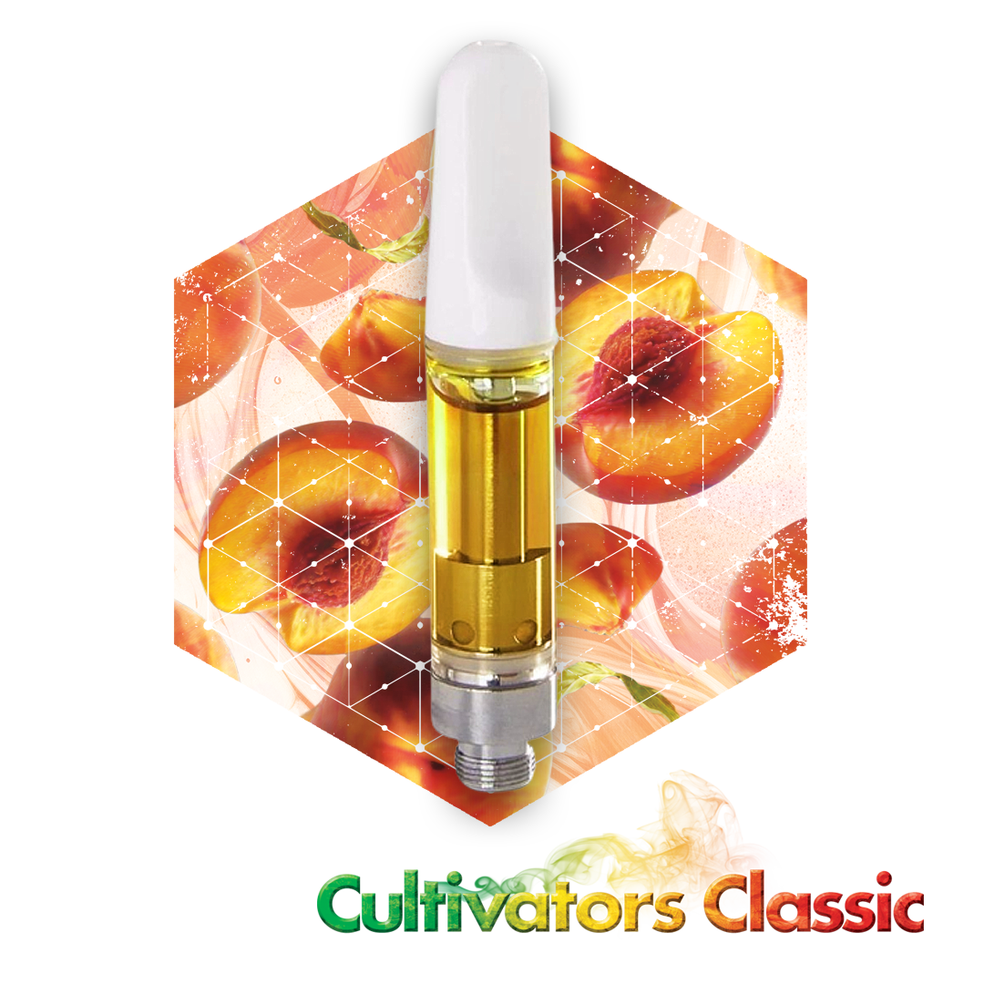 Photograph of product: Peach Rush - Distillate Vape 1g