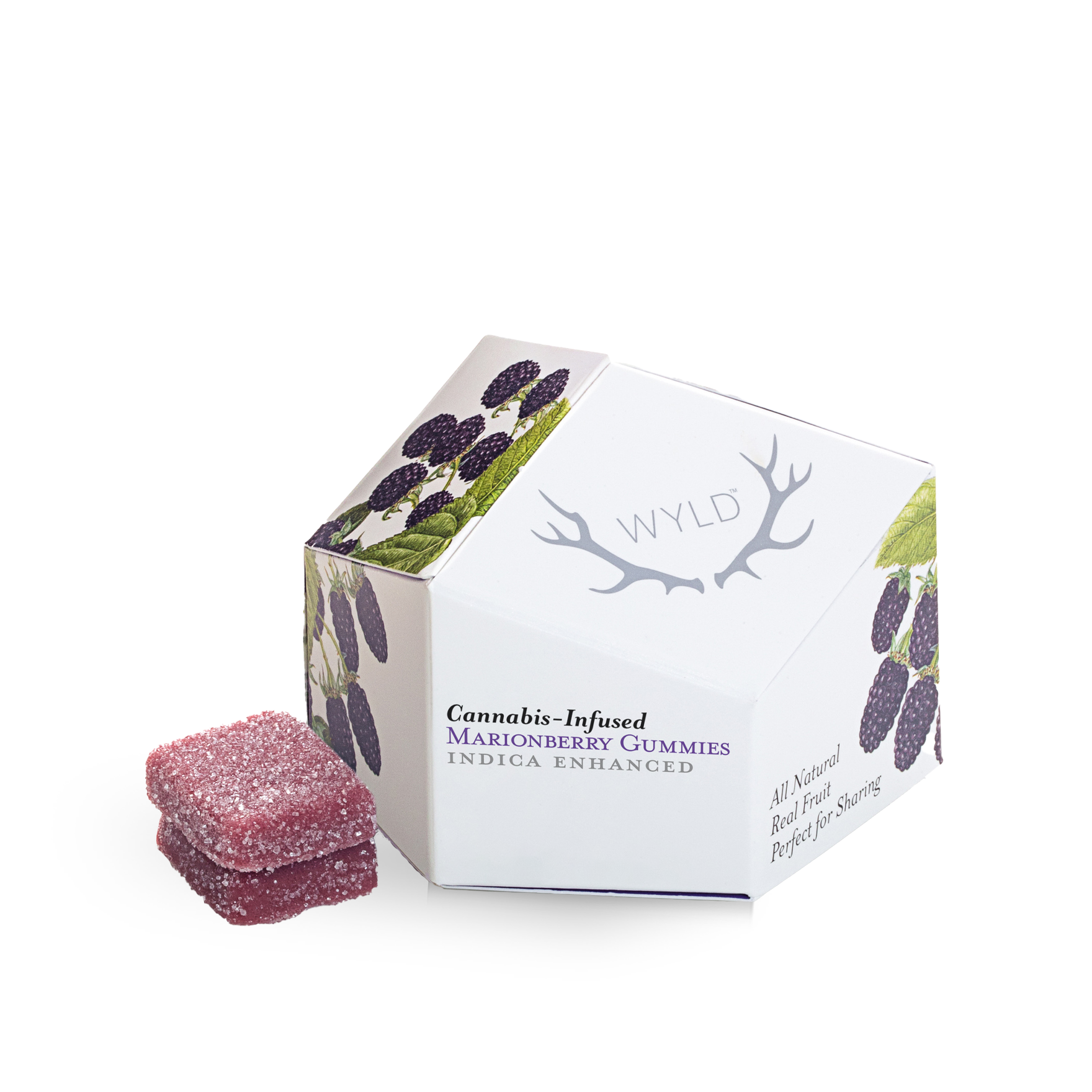 Photograph of product: Marionberry Oui'd Gummy - 100mg