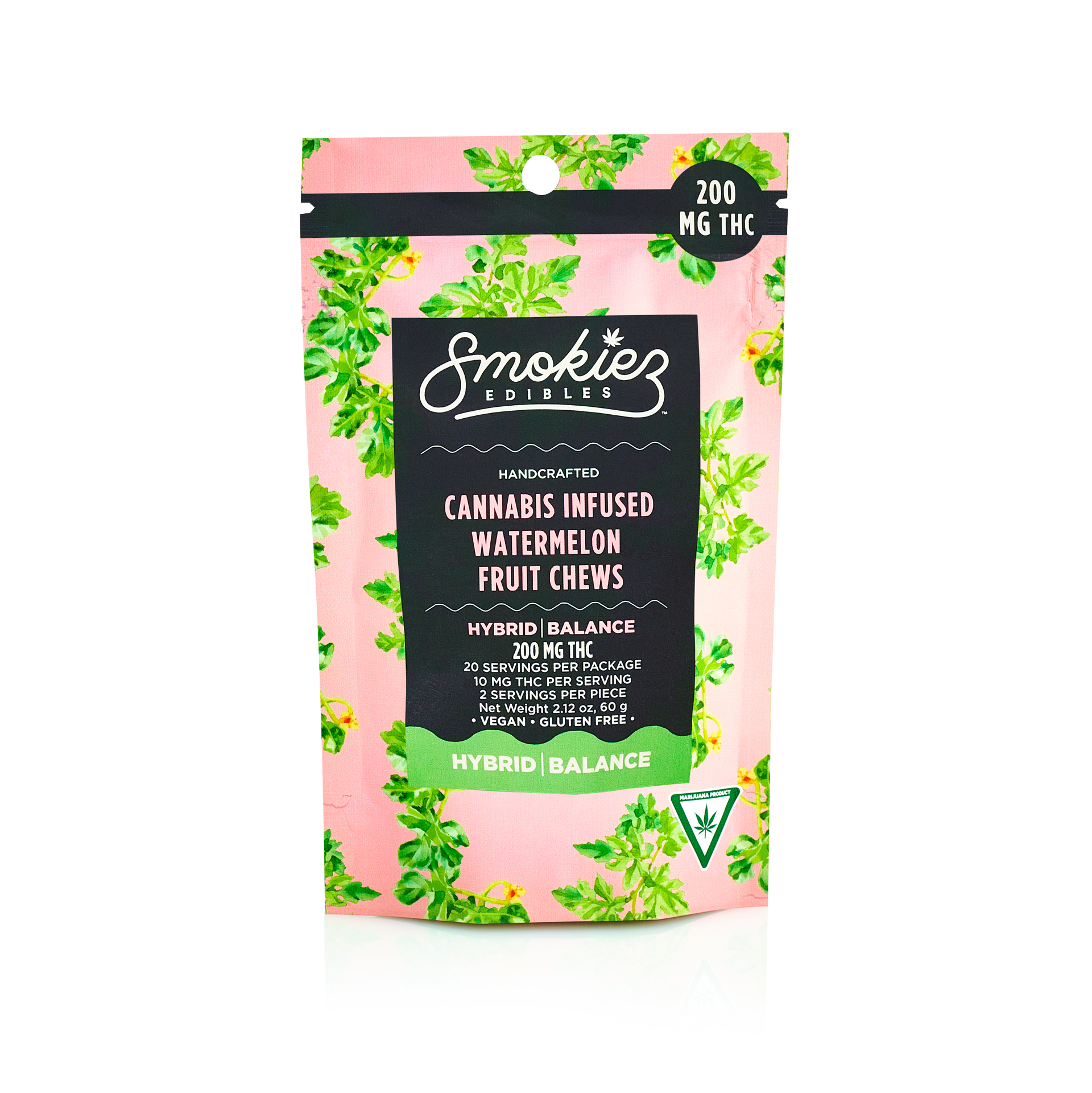 Photograph of product: Watermelon | 200MG Fruit Chews