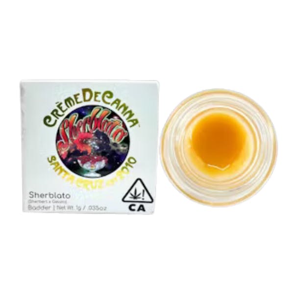 Photograph of product: Creme de Canna Diamond Badder - (I) Marshmallow (63%)
