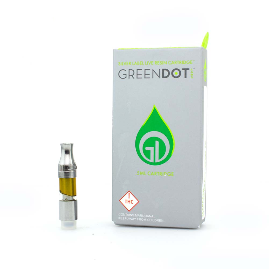 Photograph of product: Grape Cream Cake Live Resin Silver Label Cartridge
