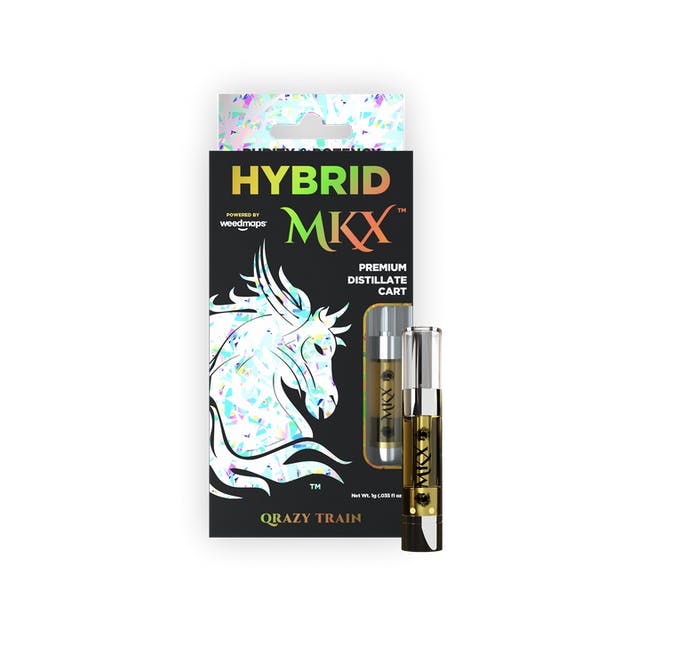 Photograph of product: MKX I Qrazy Train (H) 1g Vape