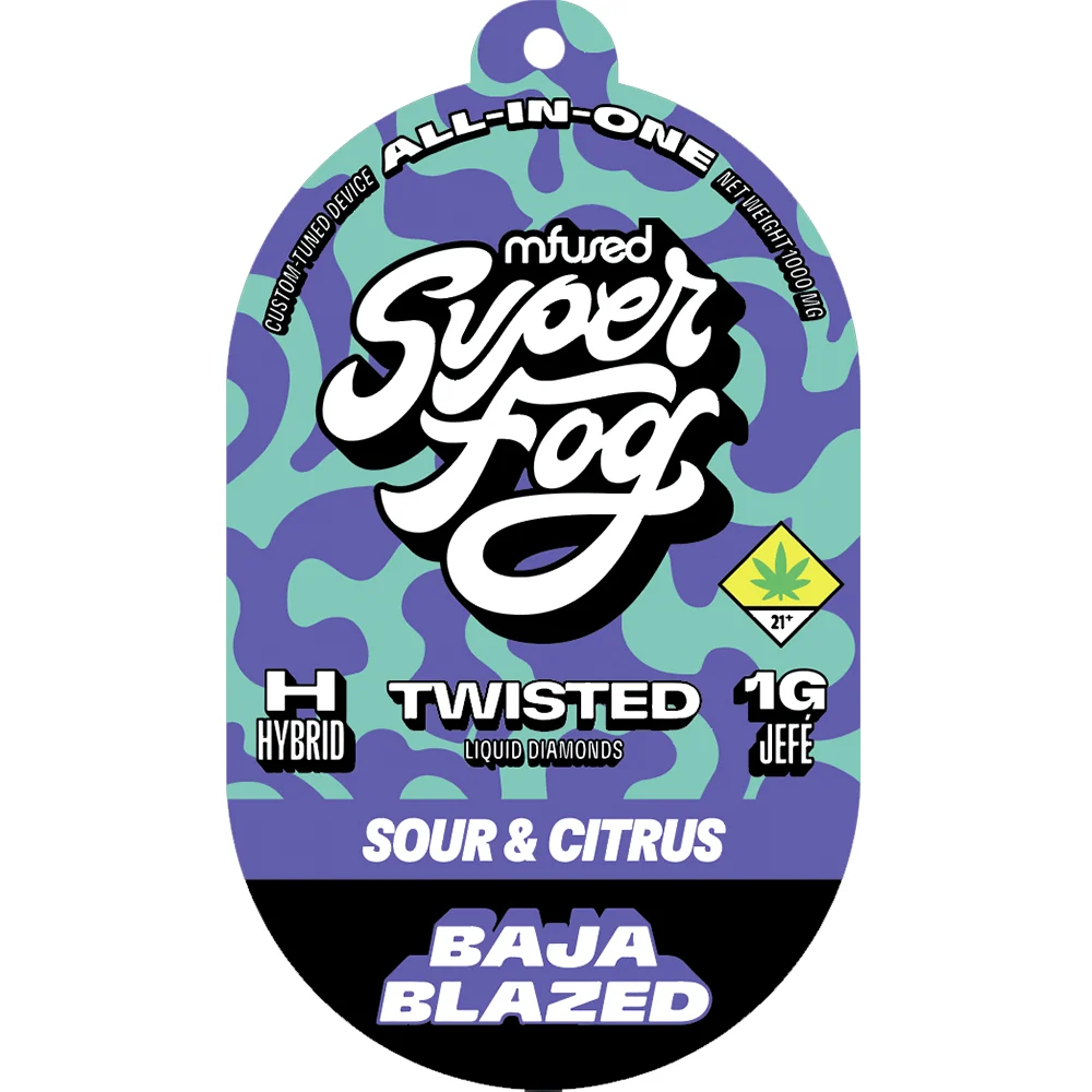 Photograph of product: MFused Twisted Baja Blazed All-in-One Hybrid 1g