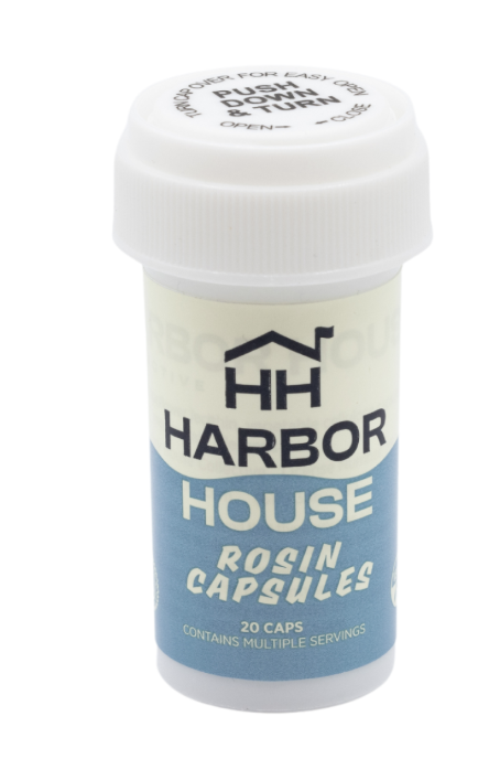 Photograph of product: Rosin Capsules (H) - 100mg