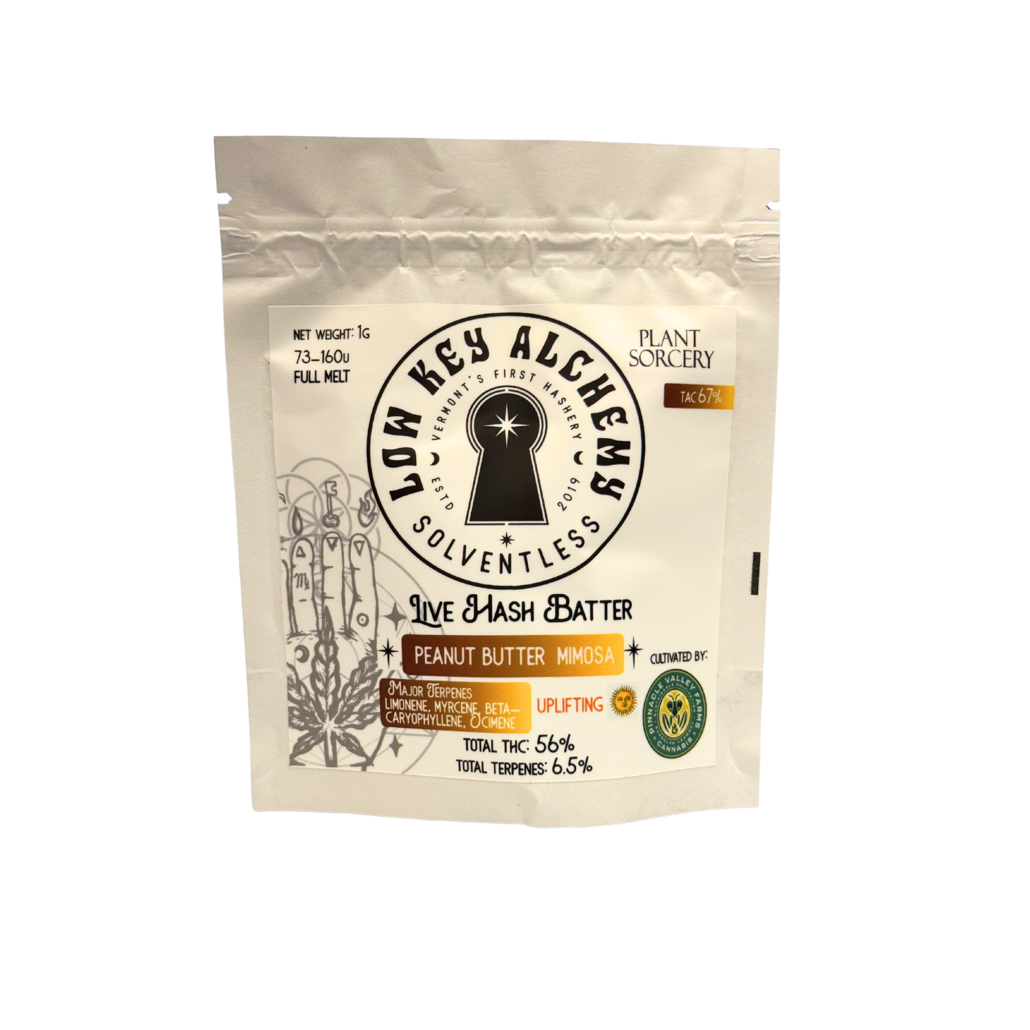 Photograph of product: Cured au chocolat - 1g | Tao Labs | MintWoods Moroccan