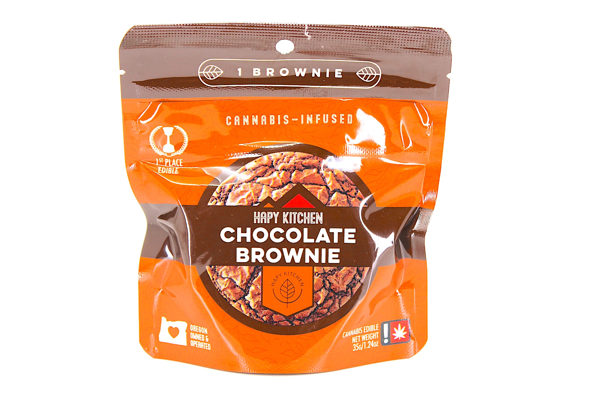Photograph of product: Hapy Kitchen - Brownie (100mg)