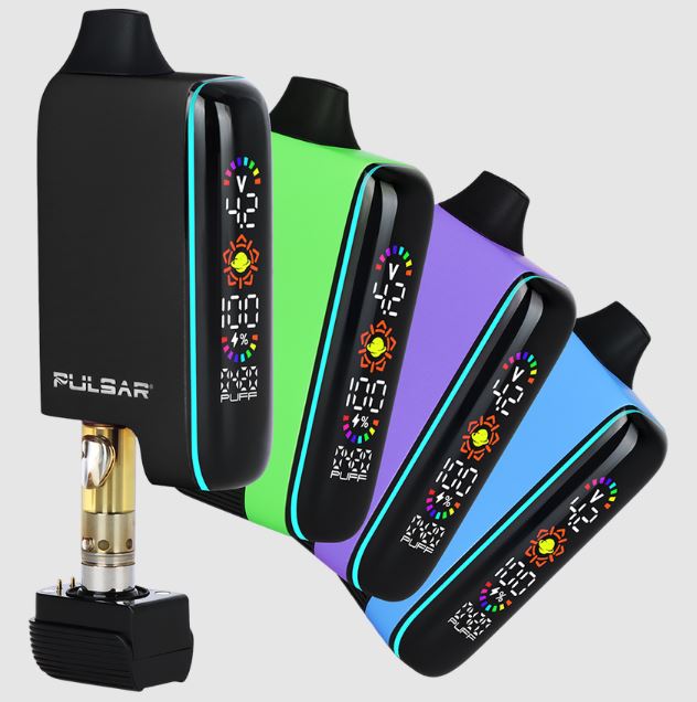 Photograph of product: Pulsar 510 DL 5.0 Precision Voltage Control LCD Screen Vape Bar | 1000mAh (A0151)