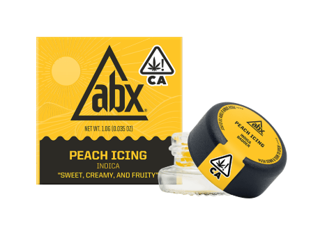 Photograph of product: PEACH ICING BADDER 1G