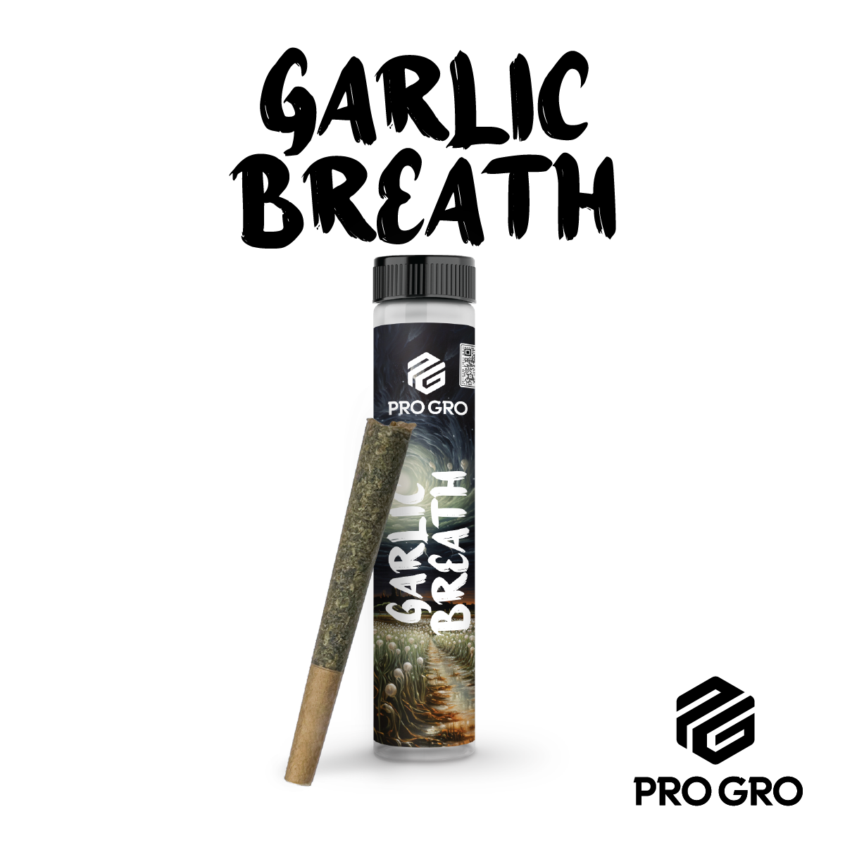 Photograph of product: ProGro Garlic Breath Pre-Roll | 1g