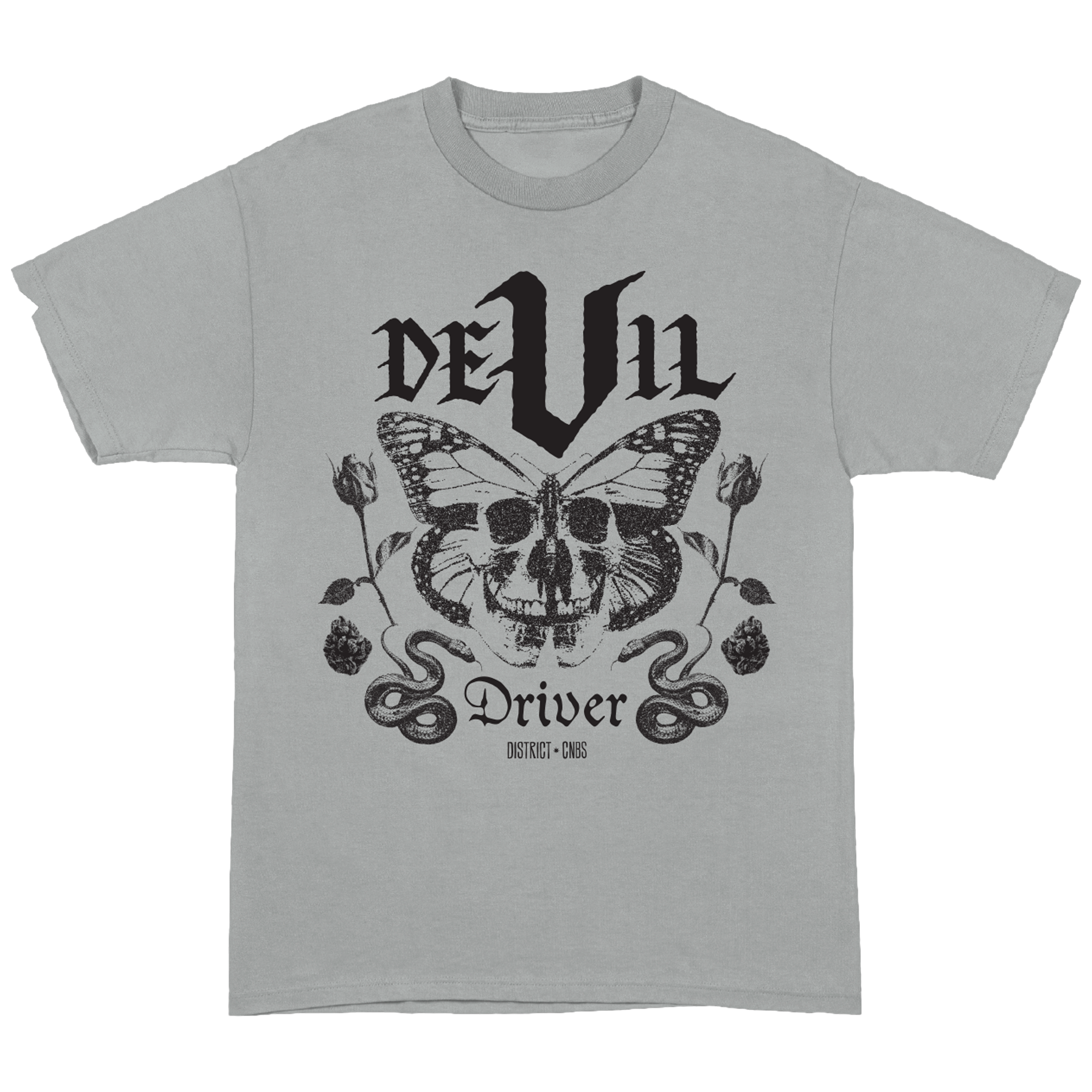 Photograph of product: Devil's Driver T-Shirt - Grey | XXL