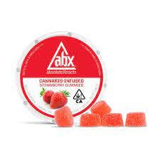 Photograph of product: Strawberry Haze Gummies (100mg) - 