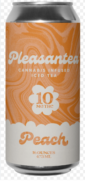 Photograph of product: Pleasantea Peach Tea 10mg
