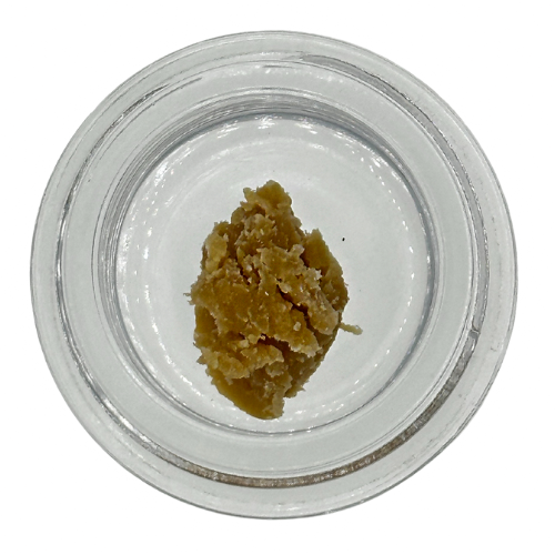 Photograph of product: Ghost Garlic Butter Live au chocolat Rosin 1g
