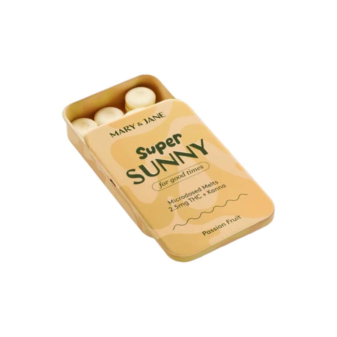 Photograph of product: Super Sunny | 2.5mg | 30mg Kana