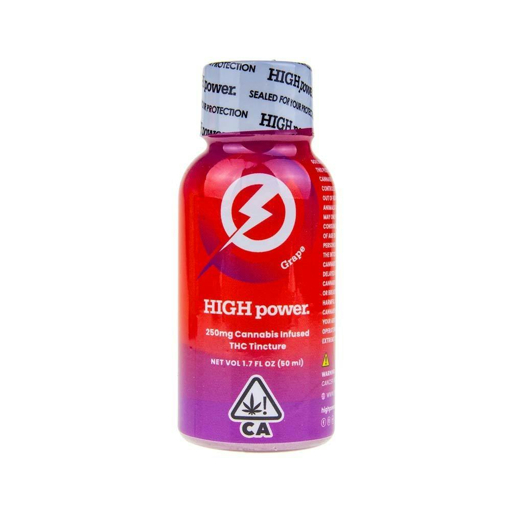 Photograph of product: High Power | Grape Syrup (250mg TH-oui)