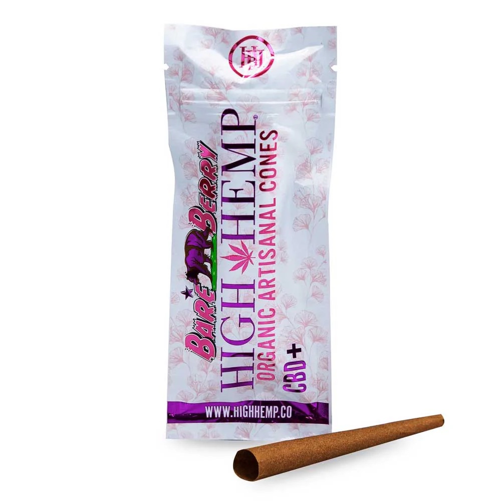 Photograph of product: High Hemp 2pk Blunts Wraps - Bare Berry