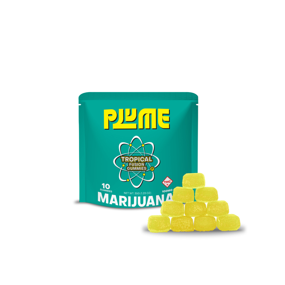 Photograph of product: Tropical Fusion | 10mg - 10pk Gummies