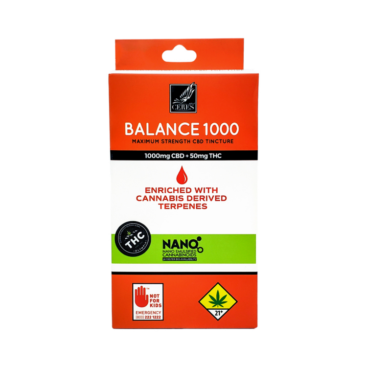 Photograph of product: Balance Tincture 1000 ceres