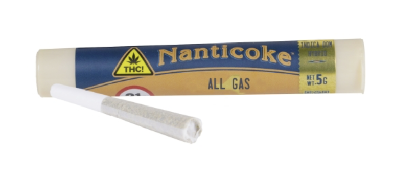 Photograph of product: Nanticoke- Pre roll Joint - All Gas