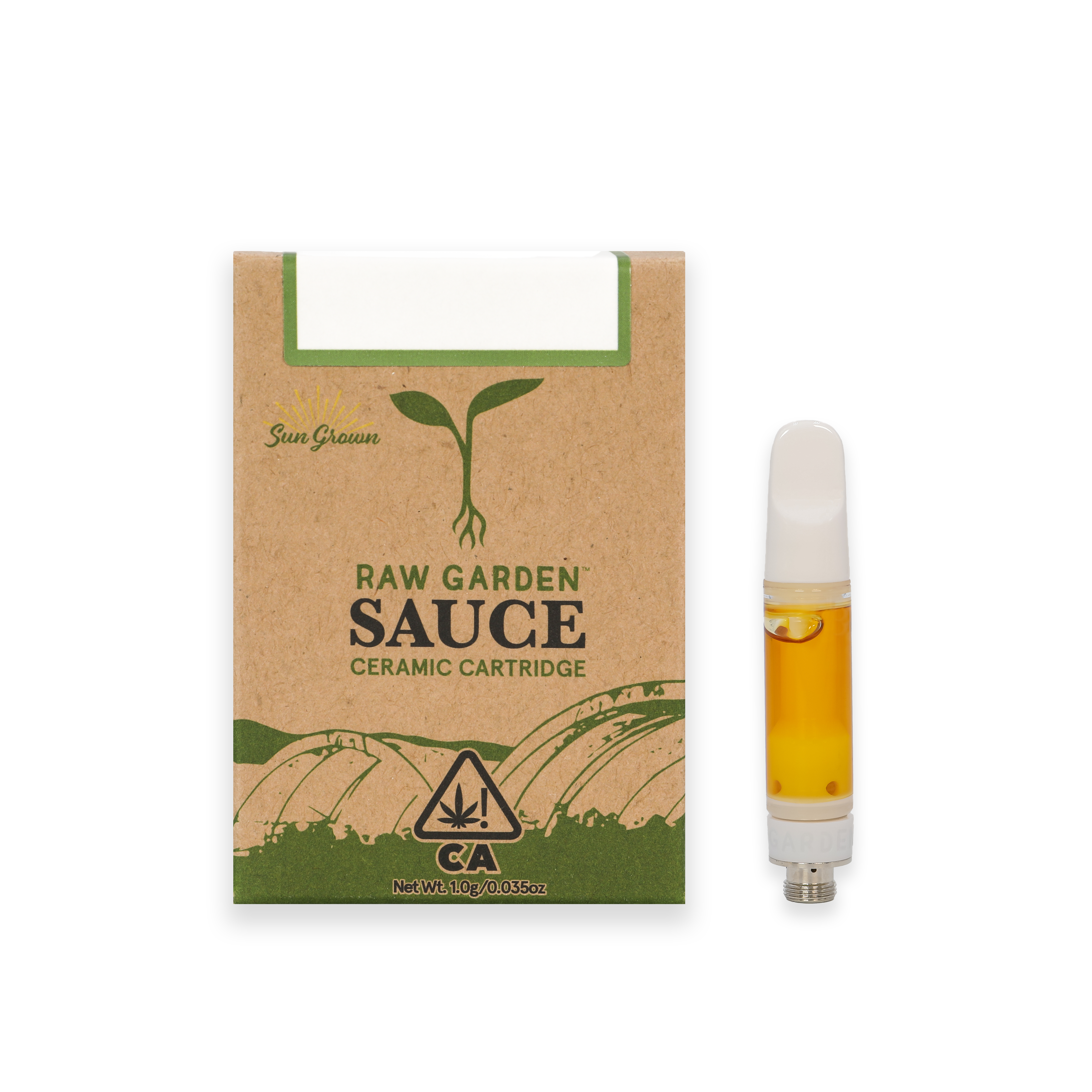 Photograph of product: Raw Garden PB Souffle (I) 1g Live Sauce Cartridge
