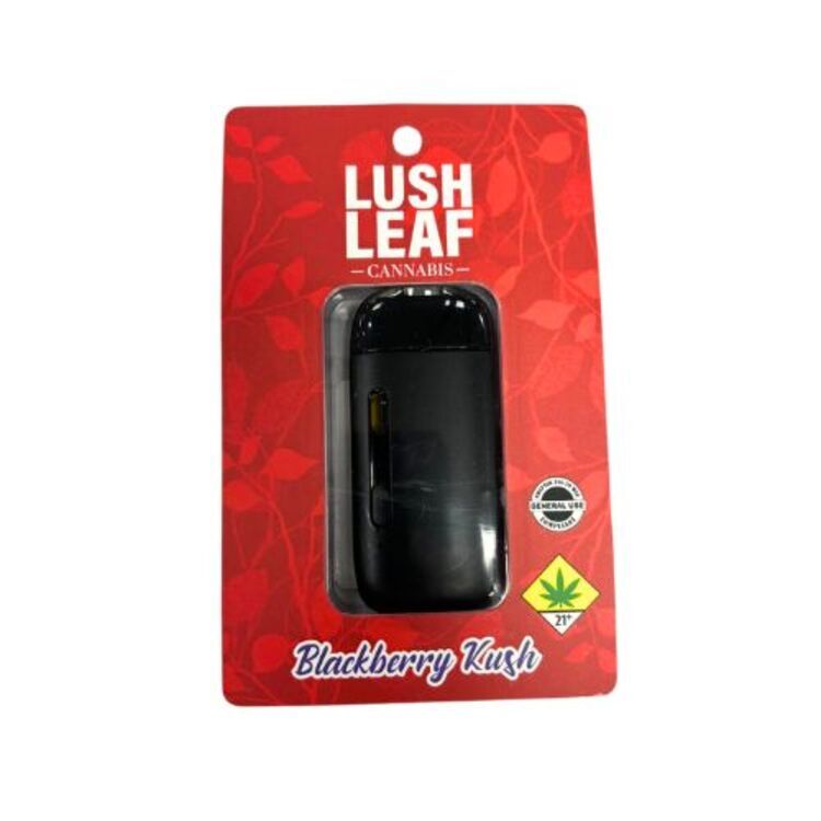 Photograph of product: Dutch Hawaiian Distillate Disposable (Lush Leaf)