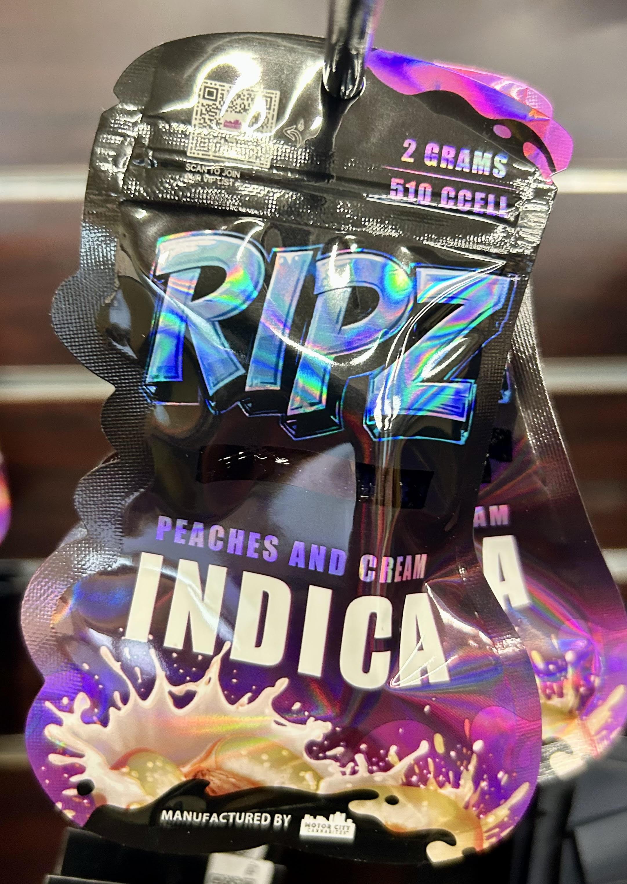 Photograph of product: Peaches and Cream | 510 Thread | RIPZ