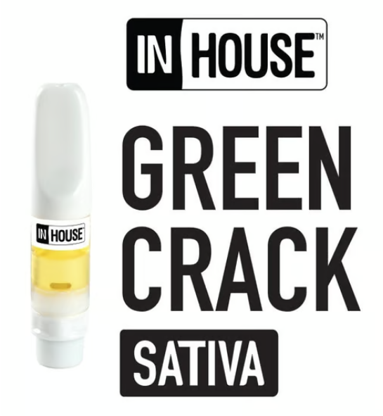 Photograph of product: Green Crack Cartridge 1g