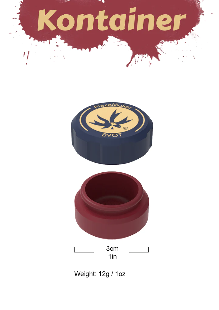 Photograph of product: Kontainer 1in Silicone container