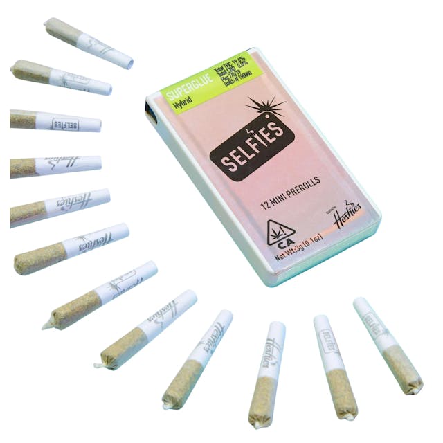 Photograph of product: Selfies Mini 12 pk Joints - (S) The Lime (22%)