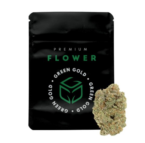 Photograph of product: Green Gold | Rainbow MAC (TAX INCLUDED) - 3.5g
