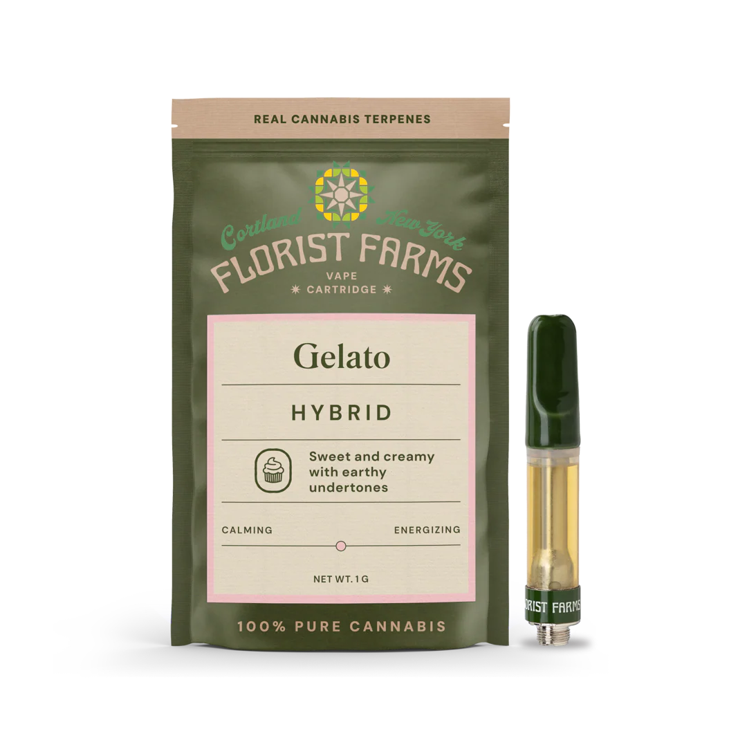 Photograph of product: Florist Farms | Gelato Vape Catridge, 1g