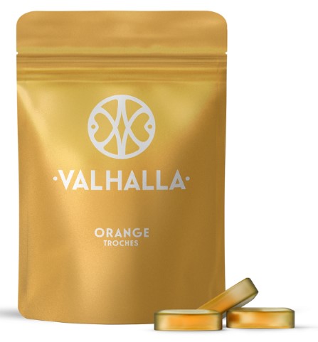 Photograph of product: 10ct/10mg Troches (Orange)