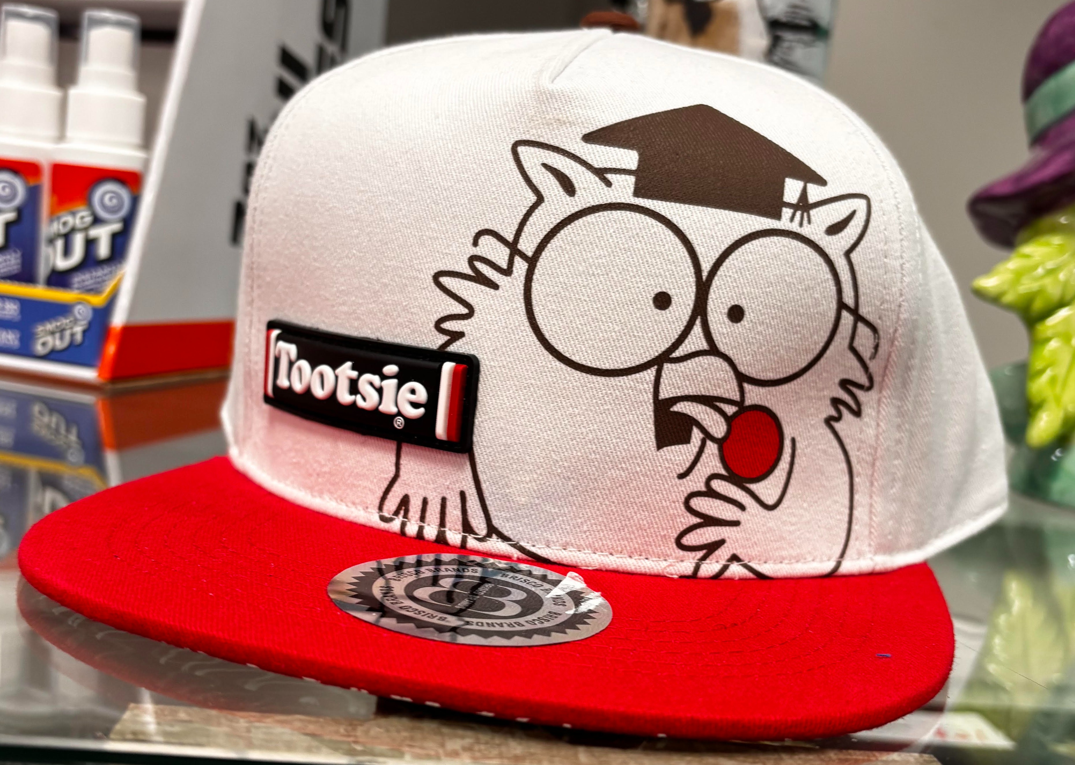 Photograph of product: Tootsie Roll Owl Baseball Hat