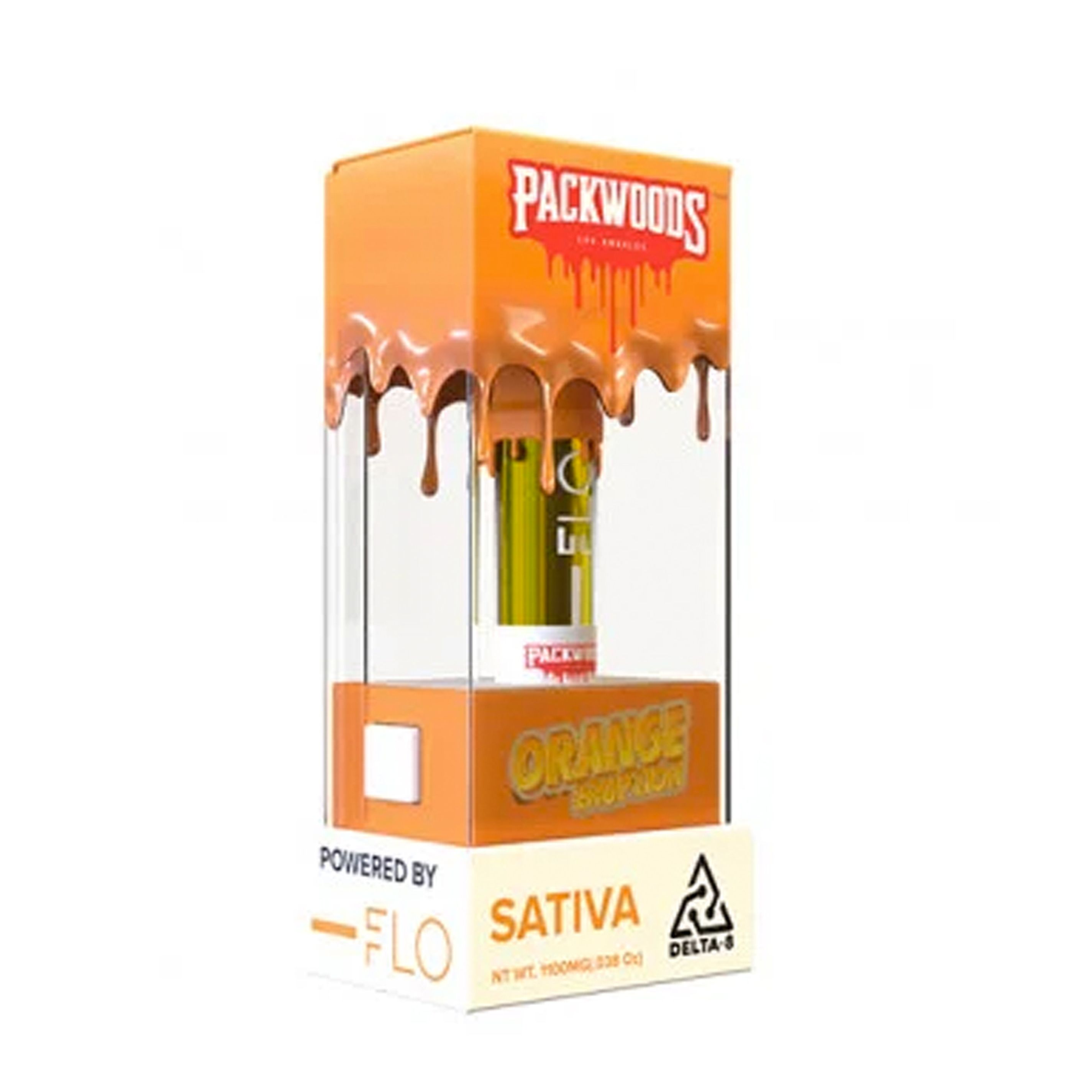 Photograph of product: PACKWOODS | HHC | Vape Cart | Orange Eruption | 1g