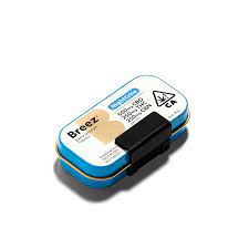 Photograph of product: Breez Nighttime Tablet Tins - 500 MG CBD + 250 MG TH-oui + 250 CBN