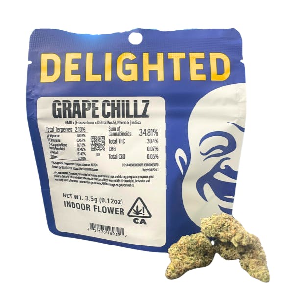 Photograph of product: Grape Chillz - 1/2 Ounce