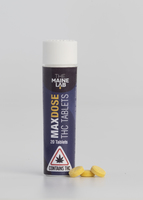 Photograph of product: MAXDOSE TH-oui Tablets 200mg (10mgPer)