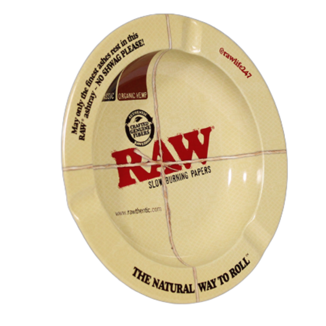 Photograph of product: RAW - METAL ASHTRAY W/ MAGNET