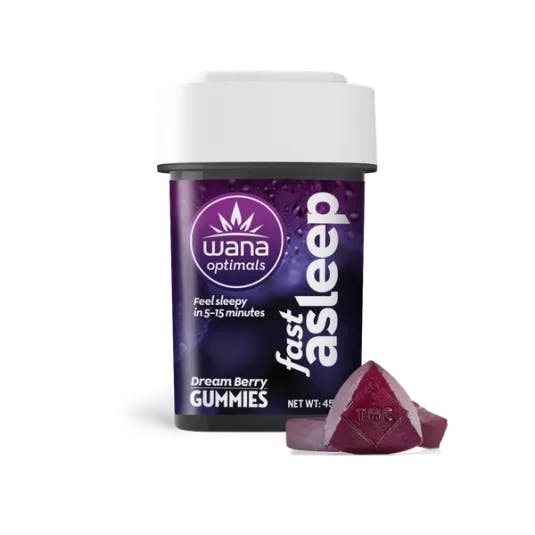 Photograph of product: Fast Asleep Dream Berry Optimal Gummies - 10 Pack