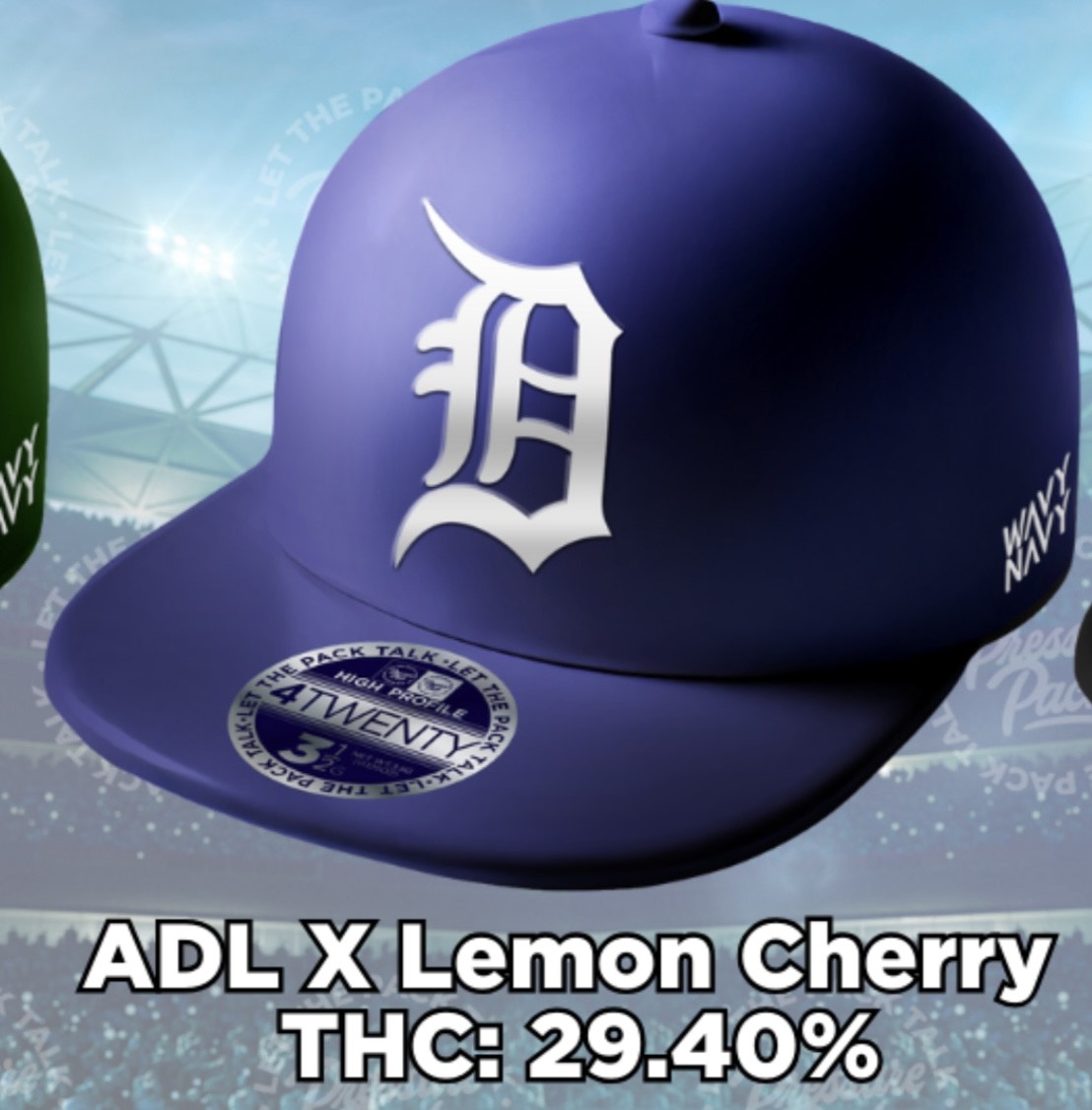 Photograph of product: Detroit Tiger Limited Edition Lemon Cherry - 3.5g