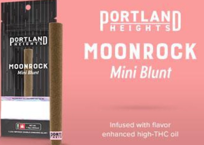 Photograph of product: Portland Heights Moonrock Mini Blunt | Durban Lemonade (S)
