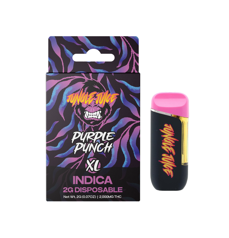 Photograph of product: Jungle Juice - Disposable Vape - (2g) - Oui'd - **PURPLE PUNCH** (4/$60)