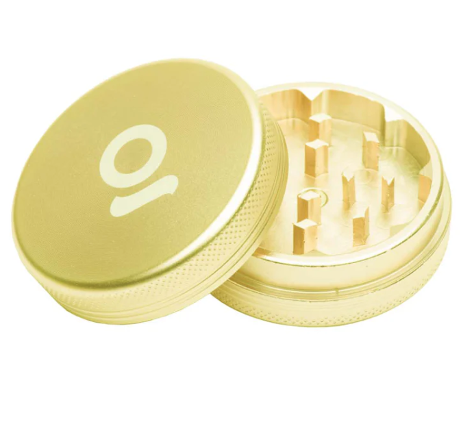 Photograph of product: 2 Piece Magnetic Grinder - Gold