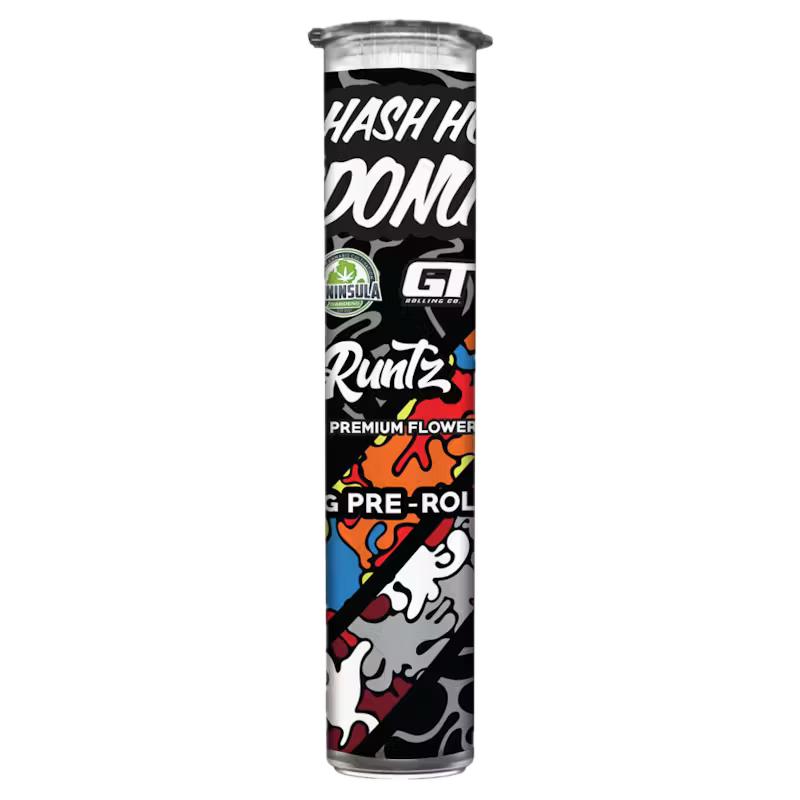 Photograph of Product: Runtz x Motorbreath 1.6g Hand Rolled Donut Hash Hole By Peninsula Gardens