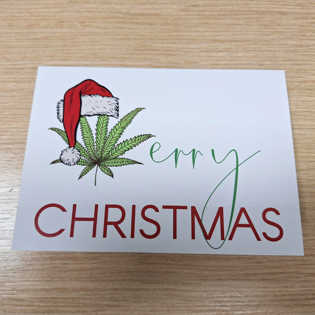 Photograph of product: Merry Christmas Holiday Card