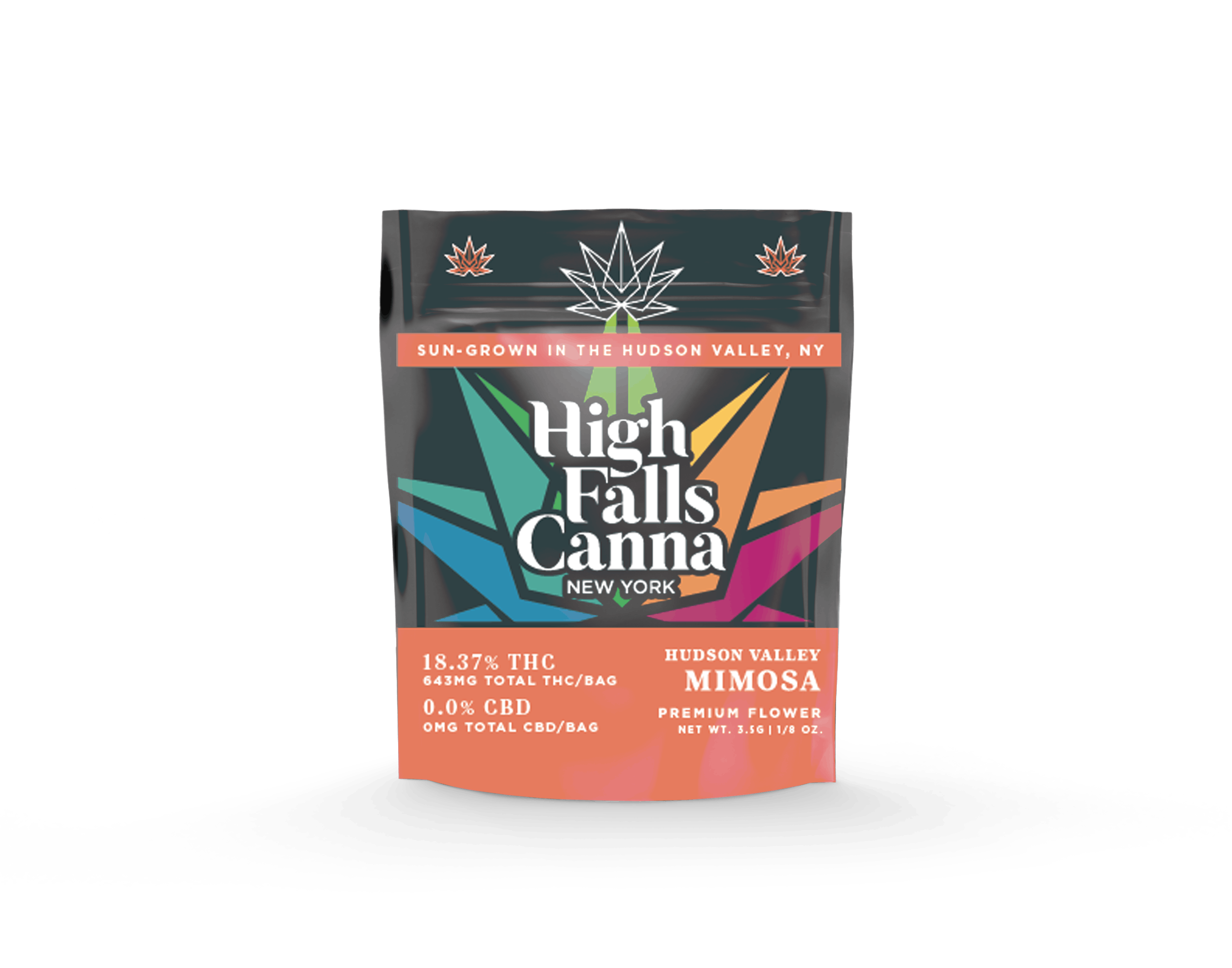 Photograph of product: High Falls - Mimosa ( Oui'd Hybrid ) 18.37% - 3.5g
