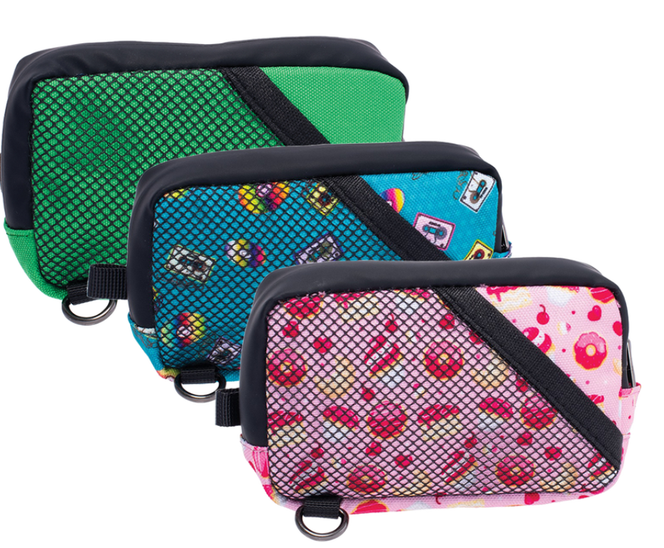 Photograph of product: Smell Proof Zippered Bag | 3"x5" Assorted Designs