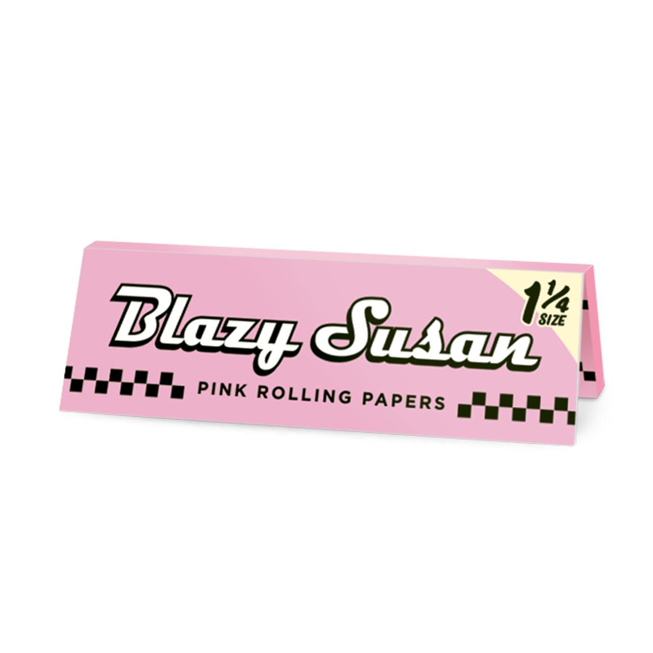Photograph of product: Blazy Susan Pink Rolling Papers - 1 1/4"