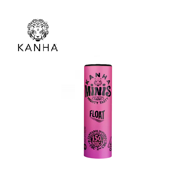 Photograph of product: INDICA FLOAT 2:1 THC:CBG 150MG CHOCOLATE NANO MINIS