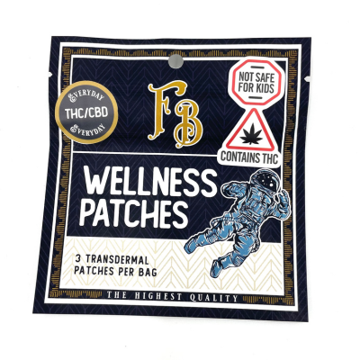 Photograph of product: Wellness Patch TH-oui/CBD 15mg (3pk)